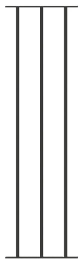 NDRP 9-3/8IN X 36.5IN DECK RAI